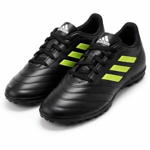 Adidas Black with Neon Yellow Stripes Cleats